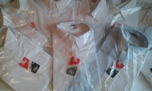 Camisas Escolares Blancas Tallas 6-10-12-14-16