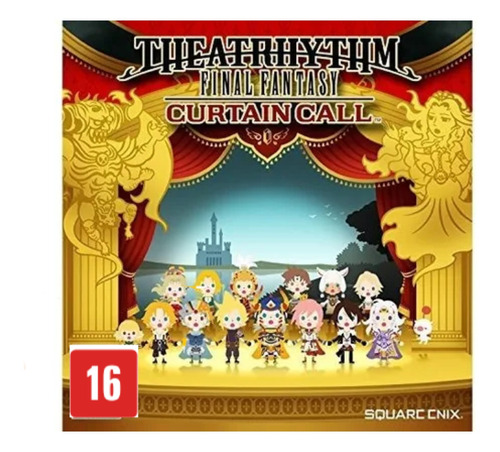 Theatrhythm Final Fantasy Curtain Call  Standard Edition Square Enix Nintendo 3DS Físico