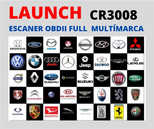 Imagen 2 de 10 de Escaner Automotriz Launch Creader 3008