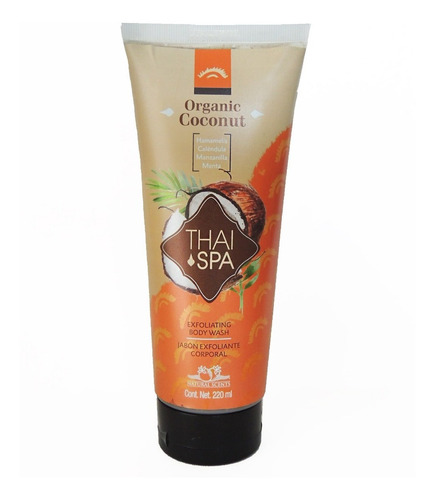 Jabon Exfoliante Corporal De Coco Thai Spa Natural Scents