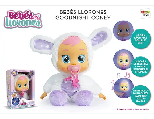 Cry Babies Coney Buenas noches IMC Toys