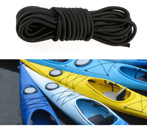 Cuerda Elástica Bungee Cord De 5 Metros, 4 Mm/5 Mm, Para Kay