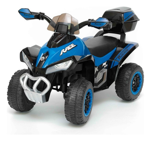 Mini Quadriciclo Elétrico Infantil 6v Azul Bw129az Importway