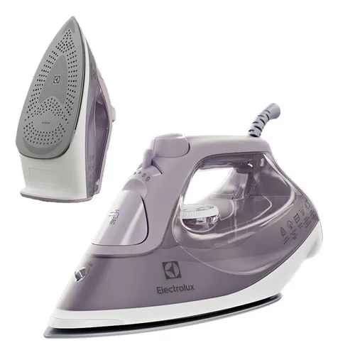 comprar Ferro de Passar Seco e vapor Electrolux base Cerâmica Glissium vapor vertical extra alta capacidade 2200W Cabo 1.80m ESI50 220v