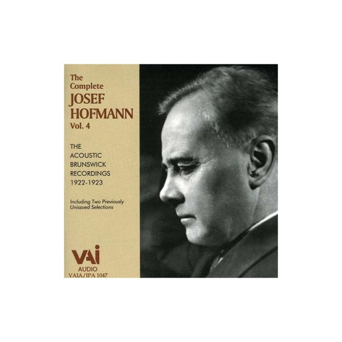 Hoffman/scarlatti/tausig/gluck/brahms Complete Josef Hofm Cd