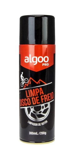 Limpa Disco De Freio De Bicicleta Algoo Spray 300ml