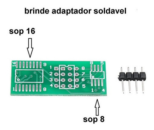Kit Gravador Eprom Usb Programador Flash Bios Leitor Memoria