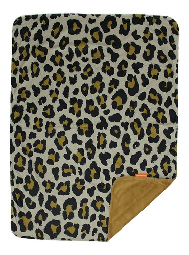 Dear Baby Gear Manta De Beb De Lujo, Estampado De Leopardo D