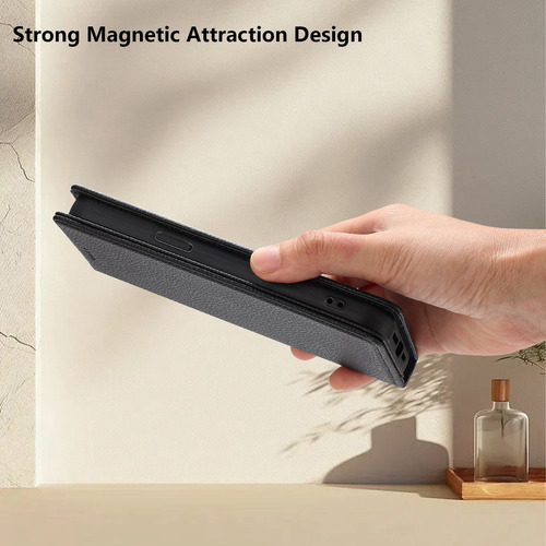 Funda De Piel Tipo Cartera Para Samsung Galaxy A30/a31/a32/a33, Estilo Empresarial, Lujoso Estampado De Guijarros, Cierre Magnético, Ranuras Para Tarj