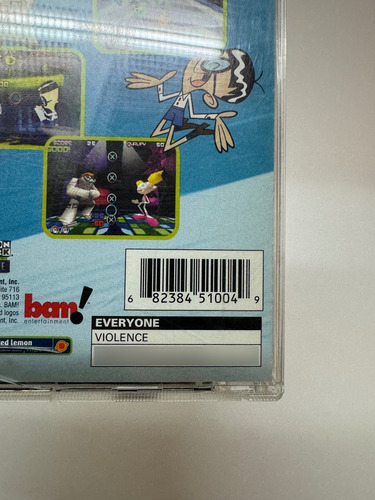 Playstation 1 Videojuego Laboratorio De Dexter (Usado)