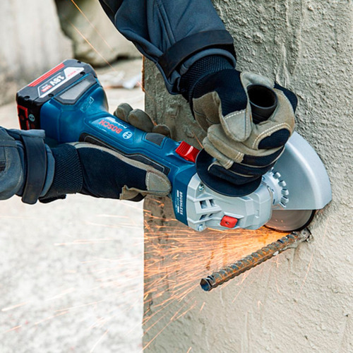 Miniesmeriladora Angular 5 Pulgadas (125 Mm) Bosch Gws 180-l