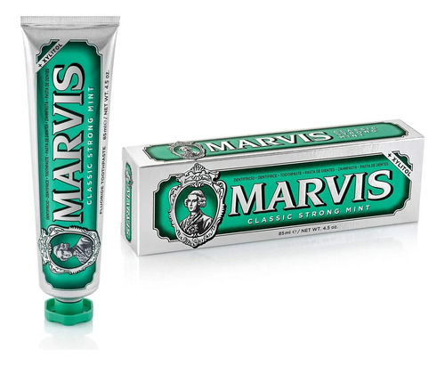 Pasta De Dientes Marvis Strong Mint 75 Ml