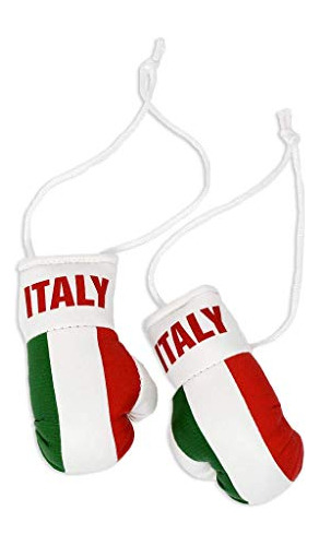 Italia Mini Guantes De Boxeo - Perfecto Para Colgar En Coche