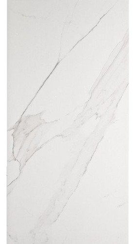 Porcelanato Carrara Blanco Brillante 60x120 Rectificado.