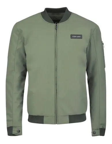 Chamarra Bomber Can-am Verde Hombre