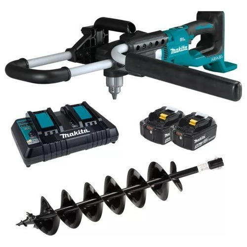 Ahoyador Barreno Inalambrico Makita 36v Ddg460t2x9-1