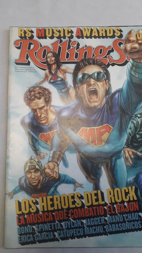 Revista Antigua * Rolling Stone * N° 47 Los Heroes Del Rock (Usado)