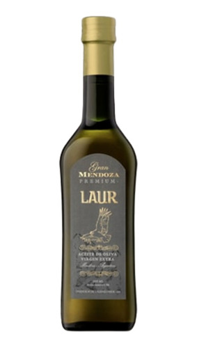 Aceite De Oliva Extra Virgen Laur Gran Mendoza 500ml Vidrio 