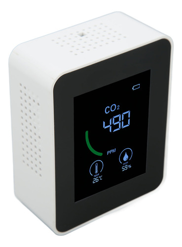 Detector De Dióxido De Carbono, Carga Usb, Sensor Tvoc
