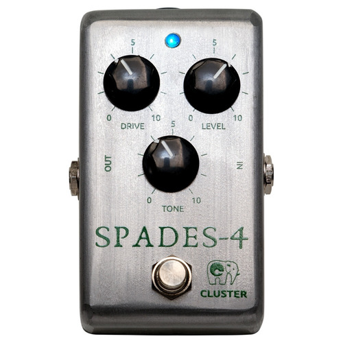 Imagen 2 de 3 de Pedal De Overdrive / Distorsión Para Bajo | Cluster Spades-4