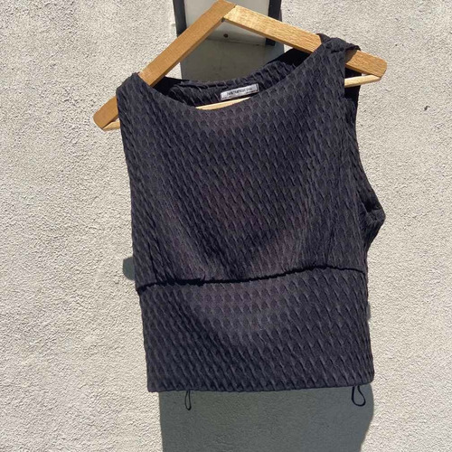 Remera Top Zara Trafaluc Importado Talle M