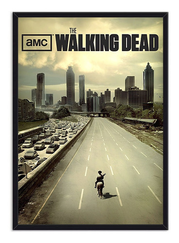 Cuadro Decorativo Póster Série The Walking Dead 