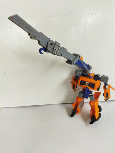 Transformers Smokescreen Armada Grua Naranja 