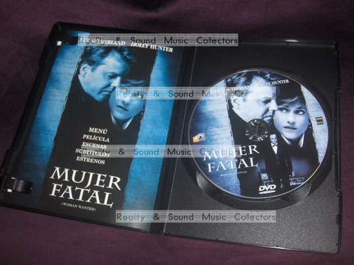 Mujer Fatal Pelicula Dvd Holly Hunter Kiefer Sutherland (Usado)