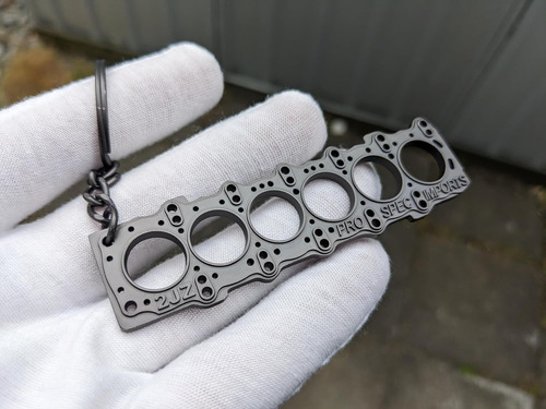 Llavero Con Junta De Cabeza 2jz, Miniatura Exacta, Metal Sól