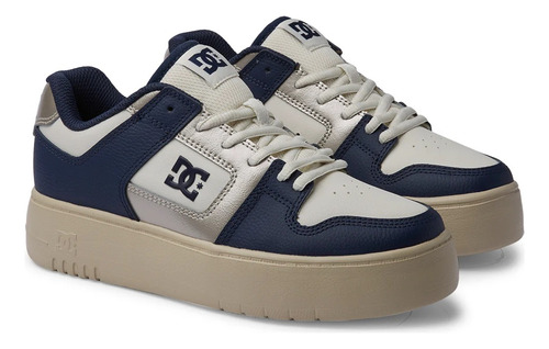 Dc Manteca 4 Plataform | White Champagne