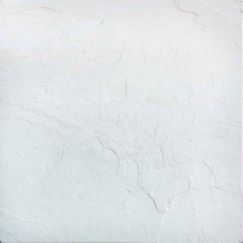 Baldosa Decorcreto Laja Clásica Blanco 40 X 40