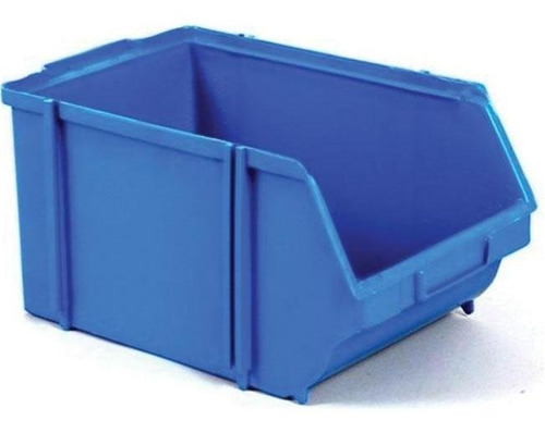 Imagem 1 de 1 de Caixa Plastica Gaveta Média Nº 5 Azul Empilhável (9un)