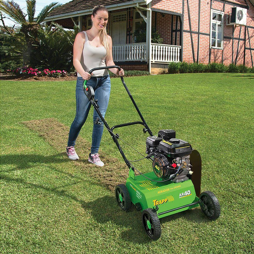 Escarificador Aerador Solos Jardim Trapp A Gasolina Ar40 4hp