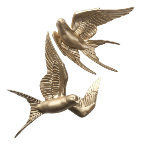 Adornos De Pájaros Para Decoración Exterior, 2 Piezas