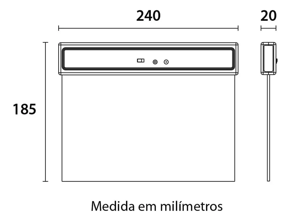 Terceira imagem para pesquisa de luminaria de emergencia blumenau