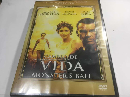 Cambio De Vida Monsters Ball Halle Berry Dvd Nuevo Or