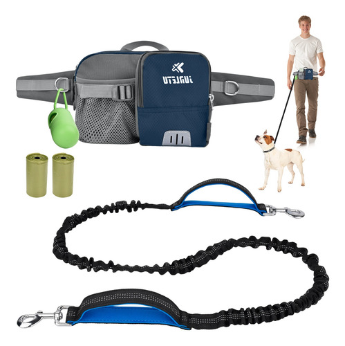 Riñonera+correa Para Perro Manos Libres Para Caminar +correr