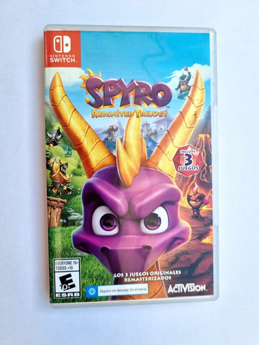 Juego Spyro Reignited Trilogy, Para Nintendo Switch.