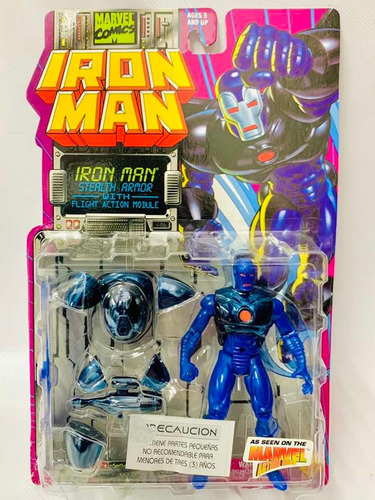 Iron Man Stealth Armor, 1995, Toy Biz