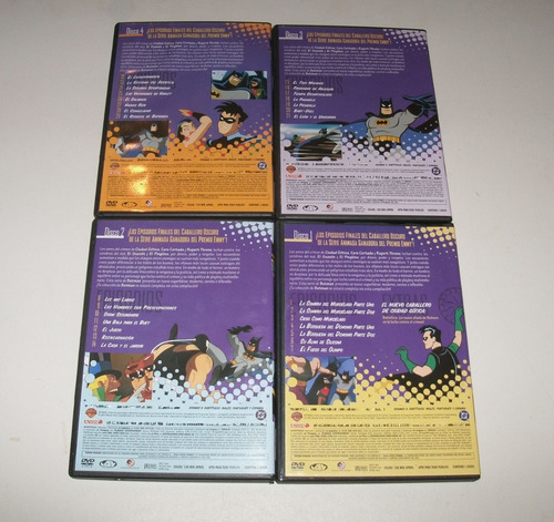 Imagen 2 de 3 de Batman: La Serie Animada Vol.3 / Cuatro Dvds Originales