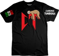 Comprar Playera Corridos Tumbados Natanael Cano Perezoso Mex.