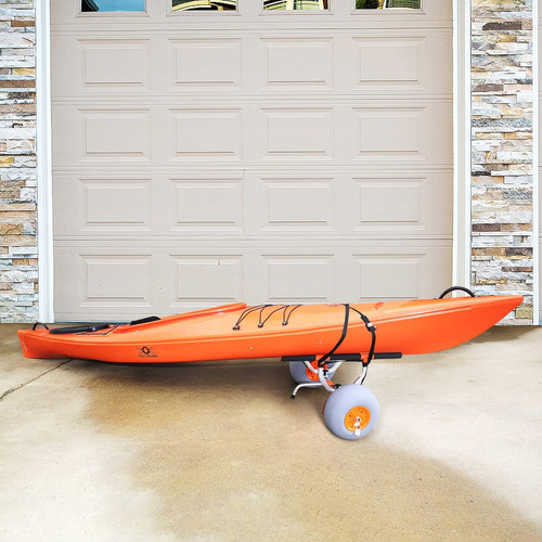 Carrito De Kayak Resistente, Carrito Plegable De Canoa Con N