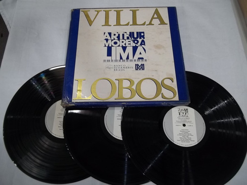 Box 2 Lp Vinil - Villa Lobos - Arthur Moreira Lima 