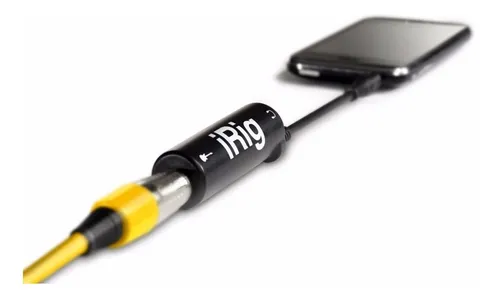 Conect Guitarra iPhone iPad iPod Amplitube Irig