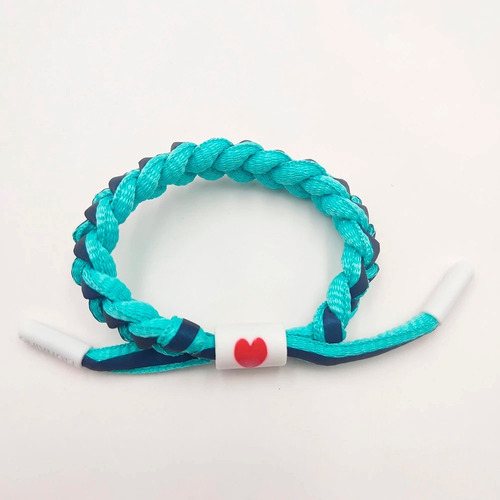 Pulseras Ajustable Holografica Pasador Corazon Mujer Jade