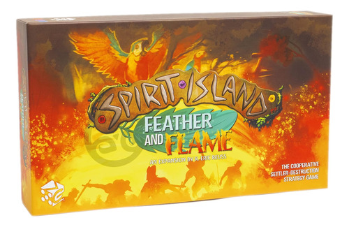 Más Grande Que Los Juegos Spirit Island: Feather & Flame Más