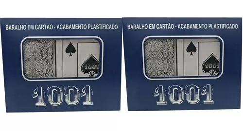 Baralho Copag 1001 Plástico Duplo 110 Cartas : : Brinquedos e  Jogos