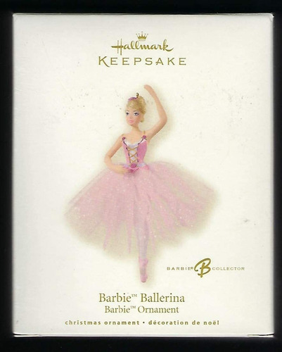 Qxi2021 Ballerina 2008 Hallmark  Adorno De Recuerdo