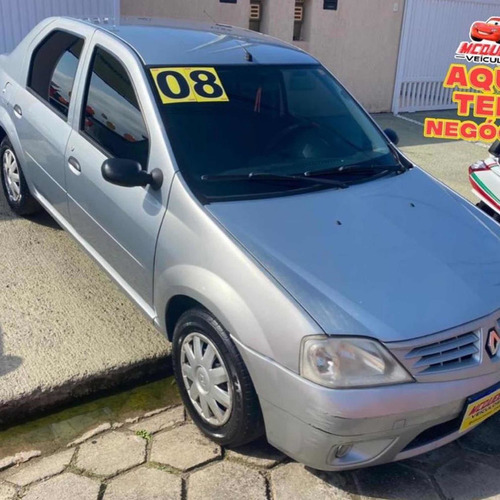 Imagem 2 de 7 de Renault Logan 2008 1.0 16v Authentique Hi-flex 4p
