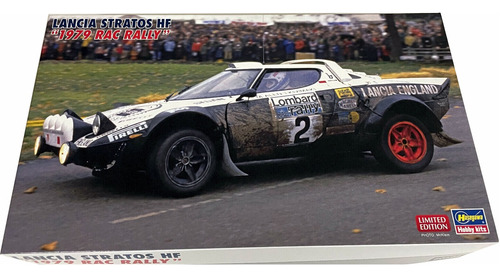 Lancia Stratos Hf 79 Rally 1/24 Hasegawa Kit Plastimodelismo